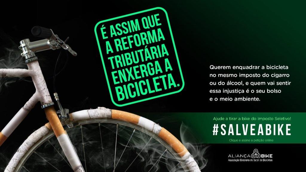 Bicicleta pode pagar mesmo imposto de cigarros e álcool na Reforma Tributária