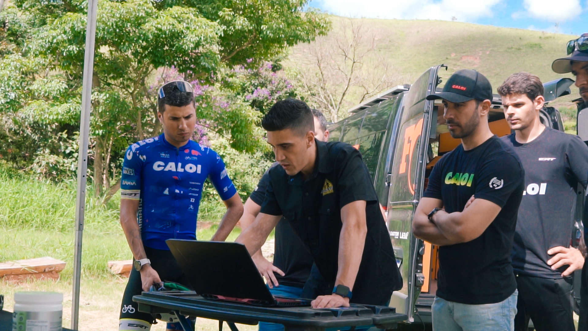 Telemetria Escola Park Tool - Caloi Henrique Avancini Racing