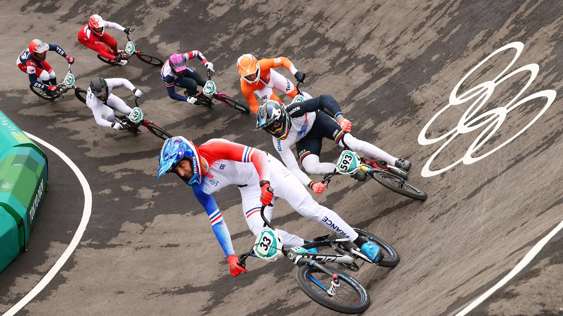 BMX racing Olimpíadas de Paris 2024